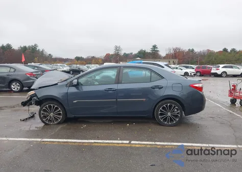 2016 Toyota Corolla S Plus from USA, damaged, VIN 2T1BURHE0GC507367